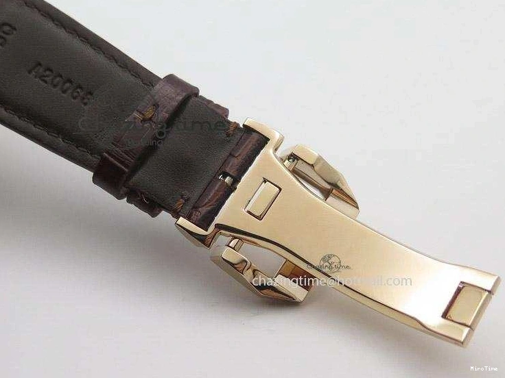 MIROTIME 0505 Portuguese Real PR IW500127 RG ZF 1:1 Best Edition Grey Red Dial On Brown Leather Strap A52010 V AllSeason 7331